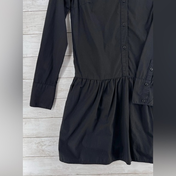 Splendid Black Shirt Dress - Picture 4 of 8